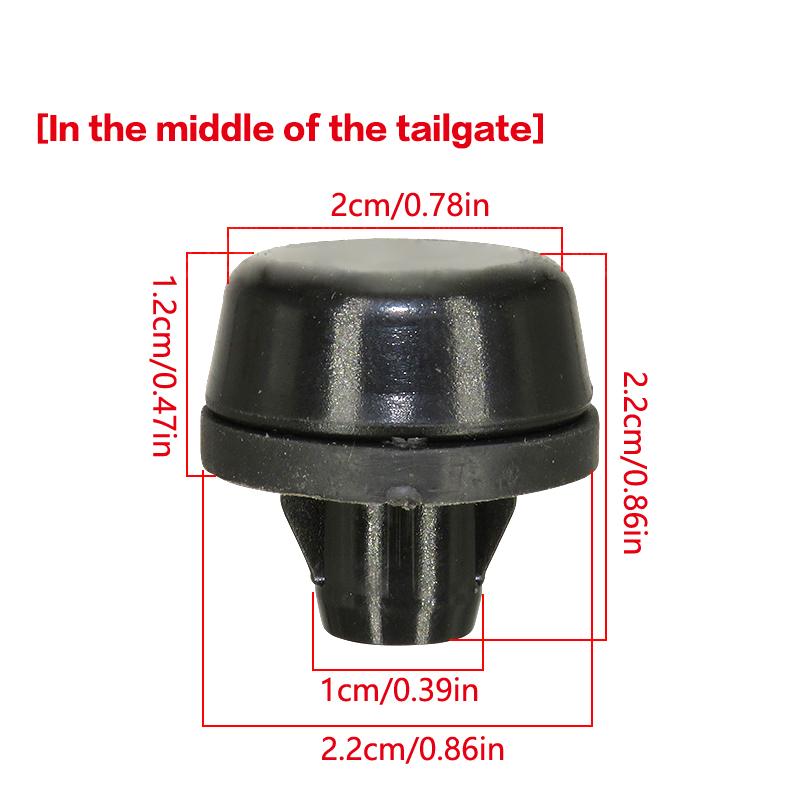 

Для Toyota Land Cruiser Prado LC120 2003 - 2005 2006 2007 2008 2009 Автомобильный задний багажник амортизирующая накладка из гранулированной резины 4 шт. чёрный