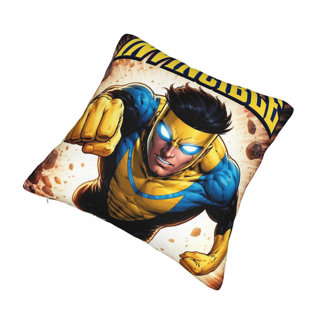 Decorative Pillowcase Invincibles Comic Merchandise Home Throw Pillow Case Cover Zipper Multi-Size