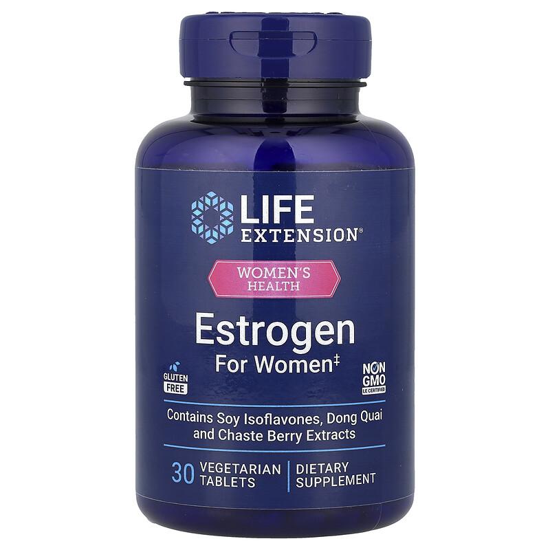 Women's Health, Estrogen for Women, 30 Vegetarian Tablets
