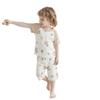 2026 Summer Breathable Cool Children's Short Sleeve Cotton Set