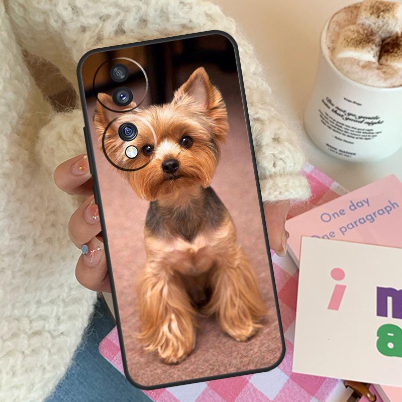 Yorkie Yorkshire Terrier For Honor Magic 8 7 6 5 Pro Case For Honor Win RT X9d X9b X9c X9a X8c X8b 200 400 70 90 Lite