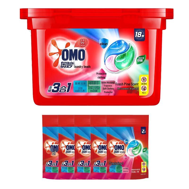 OMO Fresh Eucalyptus Laundry Pods