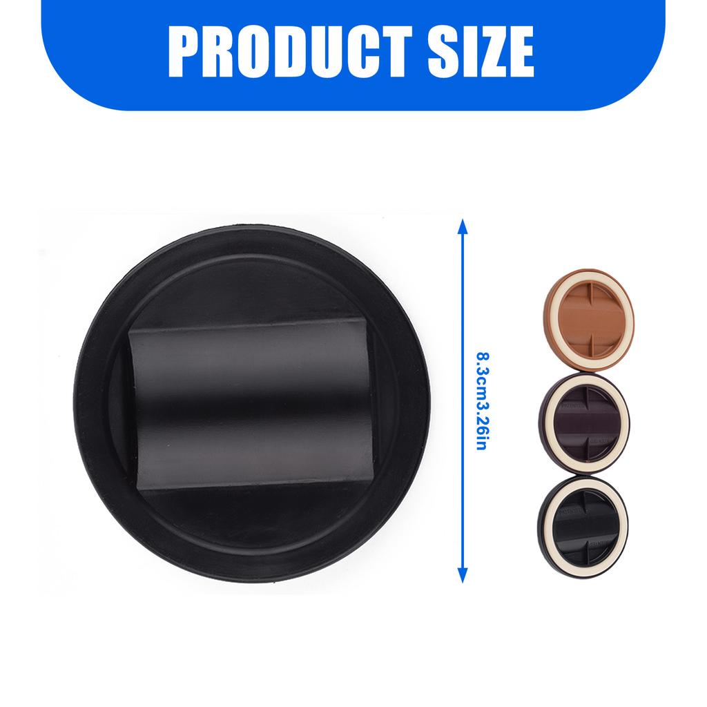 4Pcs Furniture Chair Wheel Stoppers Rubber Bed Frame Stopper Nonslip Fixed Chair Foot Pad Furniture Caster Cups