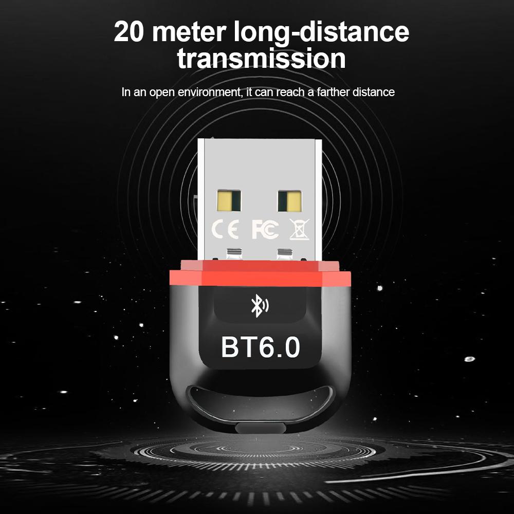 USB Bluetooth 5.4 Dongle Adapter for PC Speaker Wireless Mouse Keyboard Music Audio Receiver Transmitter Drive Free