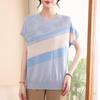 Hodo Women's Summer Knit Short-Sleeve T-Shirt