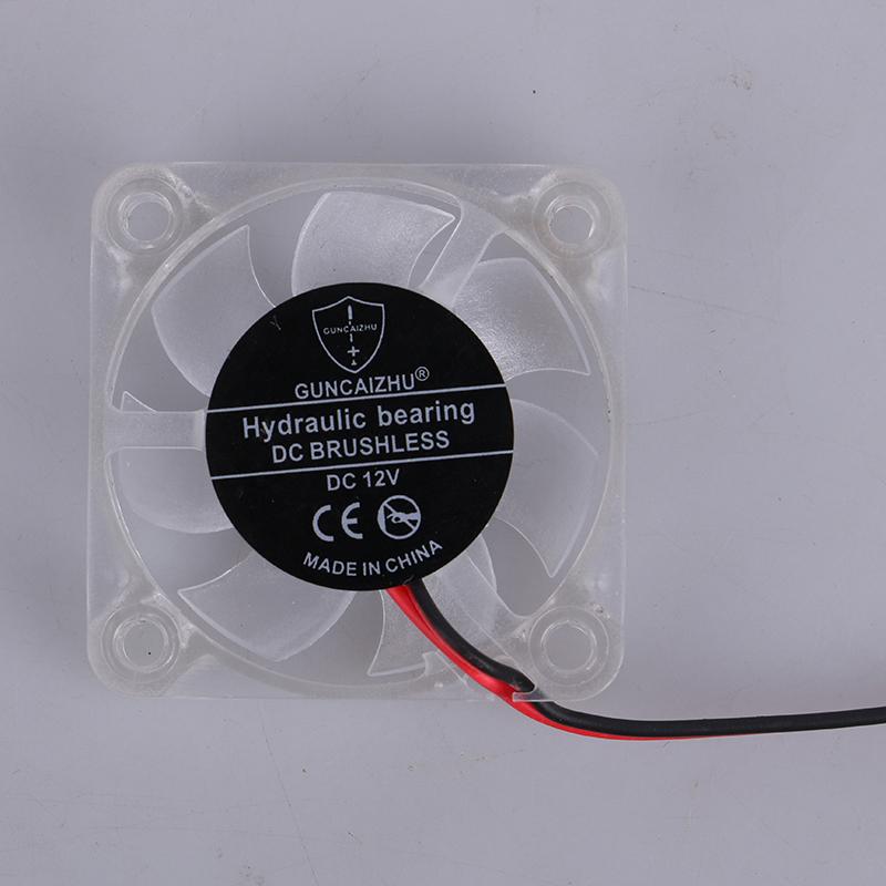 4010 Dc 5V 12V 24V Cooling Fan Led Iight Emitting Hydraulic Bearing 2Pin