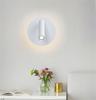 Bedroom Beside Wall Lamp LED Wall Light With Switch Reading Light Adjustable Lighting Angle Iron+Aluminum+ Acrylic AC90-260V