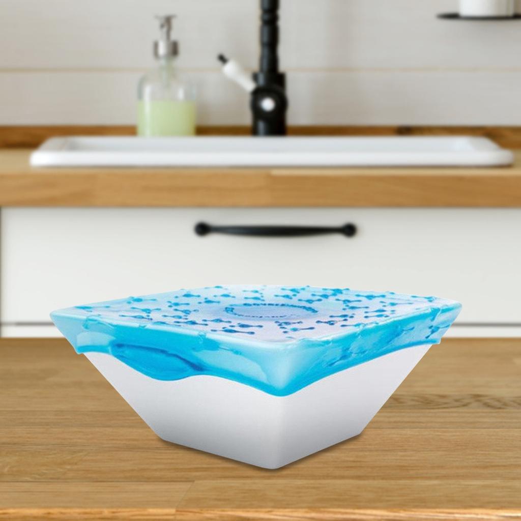 4 stuks siliconen deksels voor fruit of kommen kopjes voedselafdekking set voedsel stretch dekselfolie
