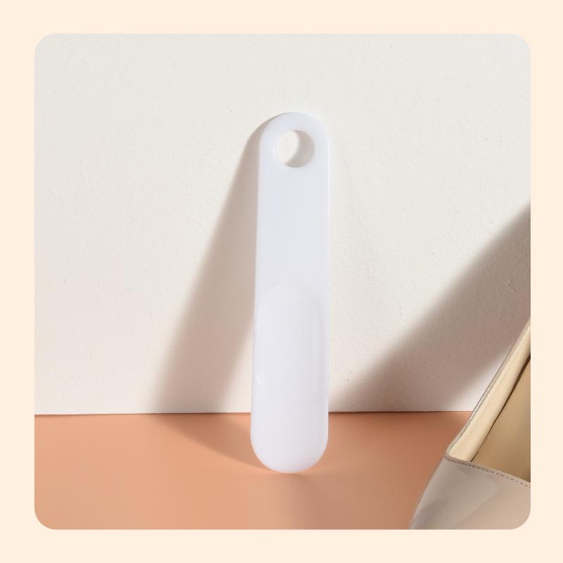 Colorful Lightweight Shoehorn with Logo (Solid Color Series) for Daily Home Use