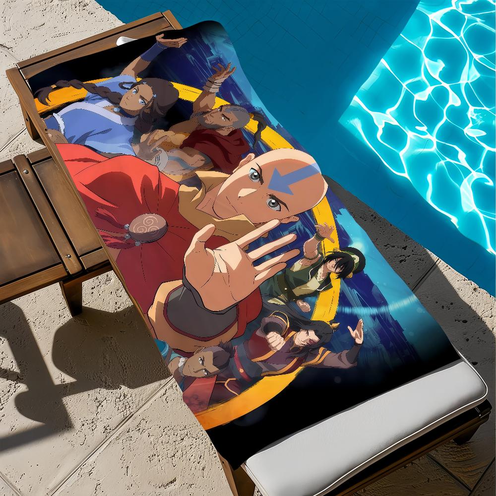 Towel Beach A-avatarS-ES Bath Quick-Drying Lightweight Portable Sauna Camping Swim Last Airbender Pool Aang Travel