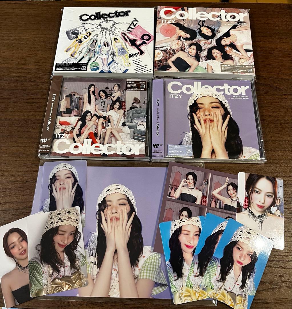 

[USED] Price reduction available. ITZY Collector Album Ryujin Trading Card Purchase Bonus