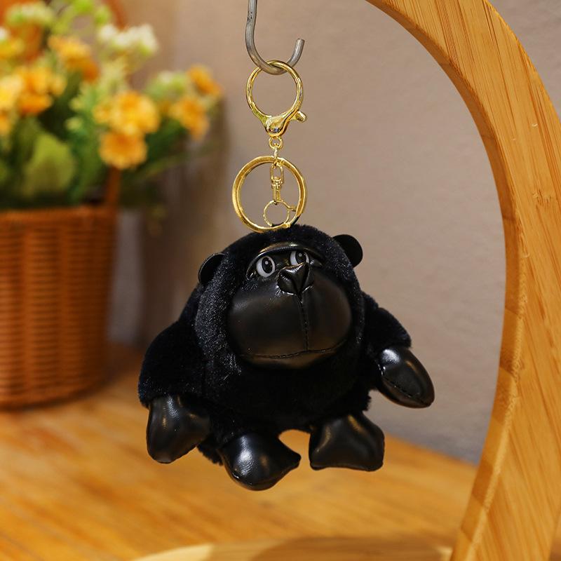 Cartoon 4-inch Pendant Keychain Atmosphere Doll Cute Rabbit Backpack Accessories Grab Machine Doll Boutique