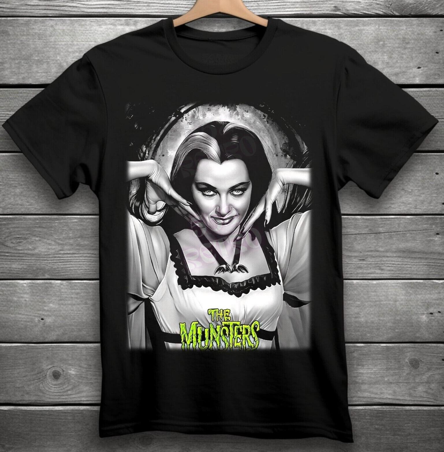 Lily Munster Horror T-Shirt Black S-3XL The Munsters L