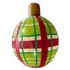 PVC Inflatable Christmas Ball Garden Decoration Ornaments Ball 60CM Xmas New Years Party Atmosphere Ball Yard Lawn Porch Decor