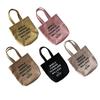 1Pcs For Blythe Doll Canvas Tote Bags Mini Handbag Letter Print Shoulder Bags For Blyth Dolls Accessories