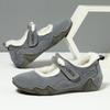 Fleece Warm 2025 Large Size Women's Shoes Outdoor Casual Shoes Winter Shoes Sneakers Velcro Single Shoes