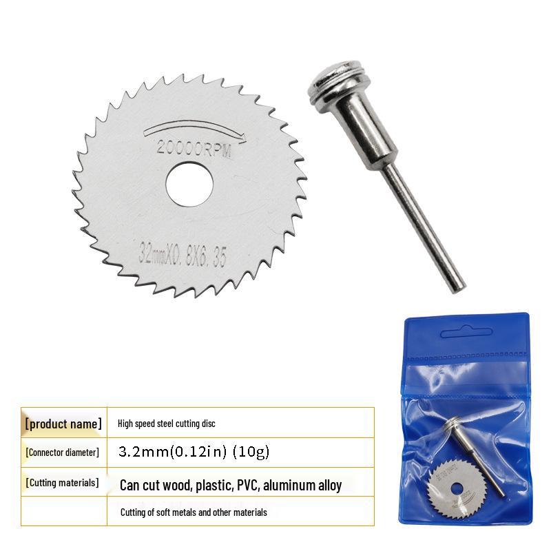 High-Speed Steel Cutting Discs for Wood, Plastic, PVC & Acrylic – Mini Blades for Electric Drill