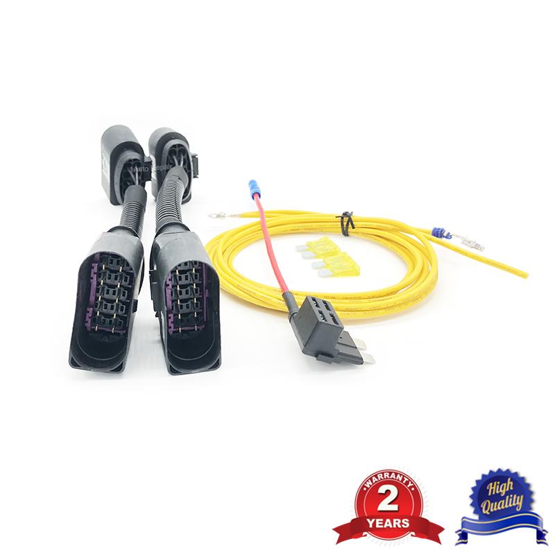 Kabelbaumstecker für VW Transporter T5 Scheinwerferumbau T5.1 T6 Facelift Adapterkabelbaum Upgrade