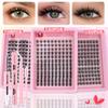 120 Clusters C Song Single Cluster False Eyelash Extension Set Japanese And Korean Diy Segmented Natural Dense Hair