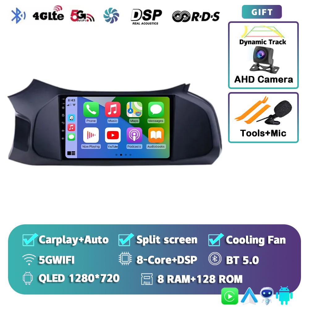 Android 14 CarPlay Car Radio For Chevrolet Onix 2012-2014 2015 2016 2016- 2019 GPS 2din Multimedia Video Player 2 Din Stereo 4G