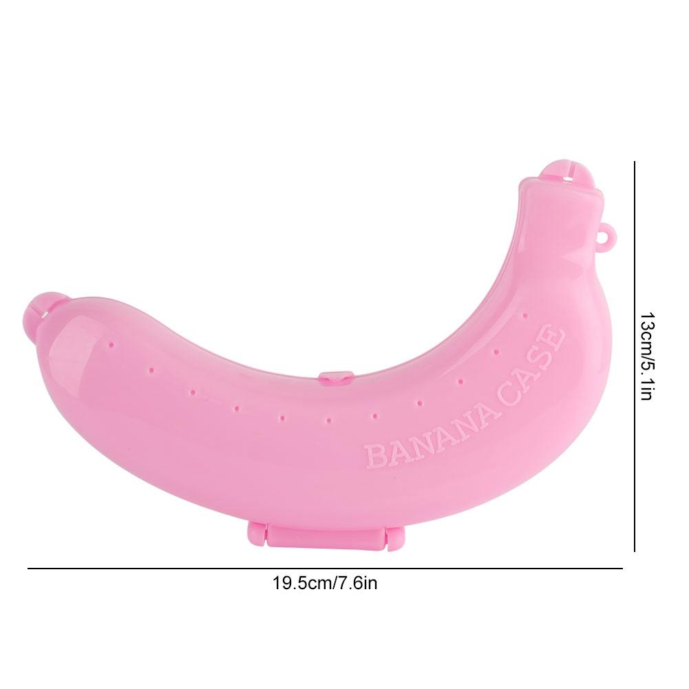 Süß 3 Farben Frucht Banane oder Box Halter Hülle Lunchbox Aufbewahrung Neu