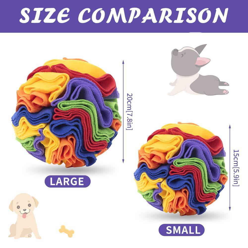 Dog Sniffing Ball Toy Ball Pet Toy Ball Foldable Toy Pet Supplies