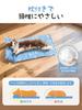 momokit Pet Cooling Mat Instant Cooling Gel for Dogs and 108 x 60 Summer Heatstroke Easy to Large [Includes & Pillow] Cats, cm, Bed, Foldable,