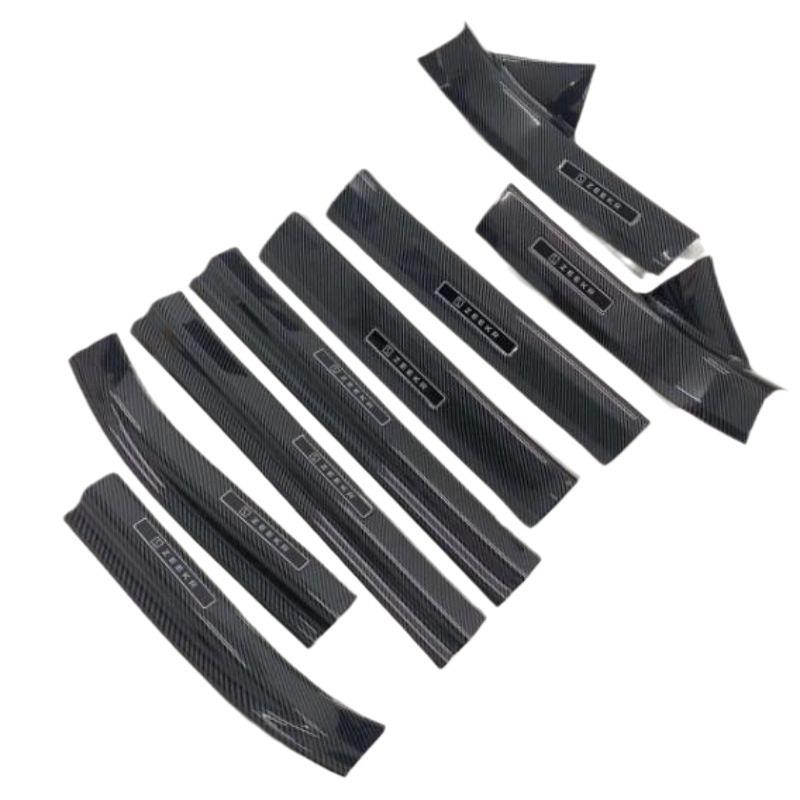 Zeekr 001 Interior Trim Set: Gear Shift Frame, Door Bowl, Glass Lift, Steering Wheel Panel, Sill Strip