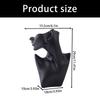 Versatile Mannequin Necklace Earring Ring Holder for Home and Shop Jewelry Presentation Featuring PVC Build