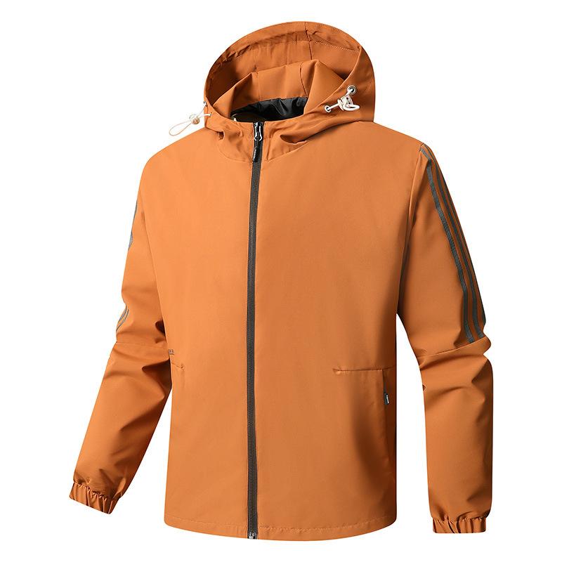 Frühlings- und Herbstjacke Herrenmantel Koreanische Version Oberteil Lässig Sport Stehkragenjacke