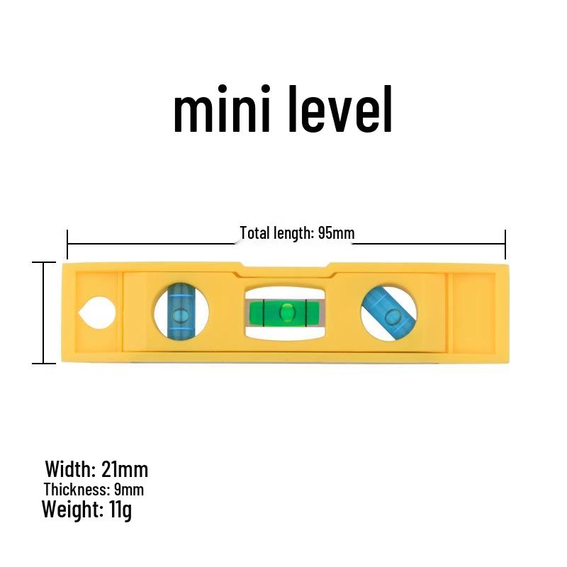 Магнитный спиртовой уровень и рулетка из алюминиевого сплава