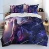 The Amazing World One-Punch Man Saitama Cartoon Poster Sheets Quilt Covers Bedding Dormitory Sheets Bedding Set Soft Bedding