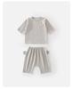 7-Sleeve Baby Pajama Set: Pure Cotton, Tagless, Breathable, Sweat-Absorbent, Unisex, Summer Two-Piece Base Layer