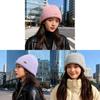 Acryl-Strickmütze Für Männer Frauen Herbst Winter Gemütlich Kaltes Wetter Kopfbedeckung