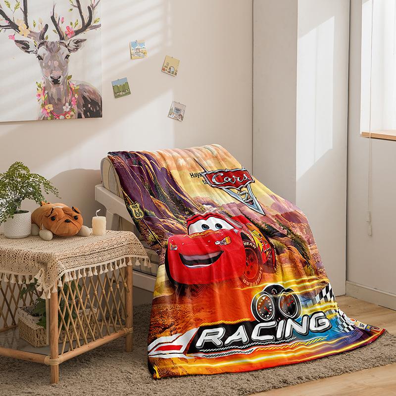 Cars Series Double-Sided Flannel 3D Digital Printing Blanket Blanket