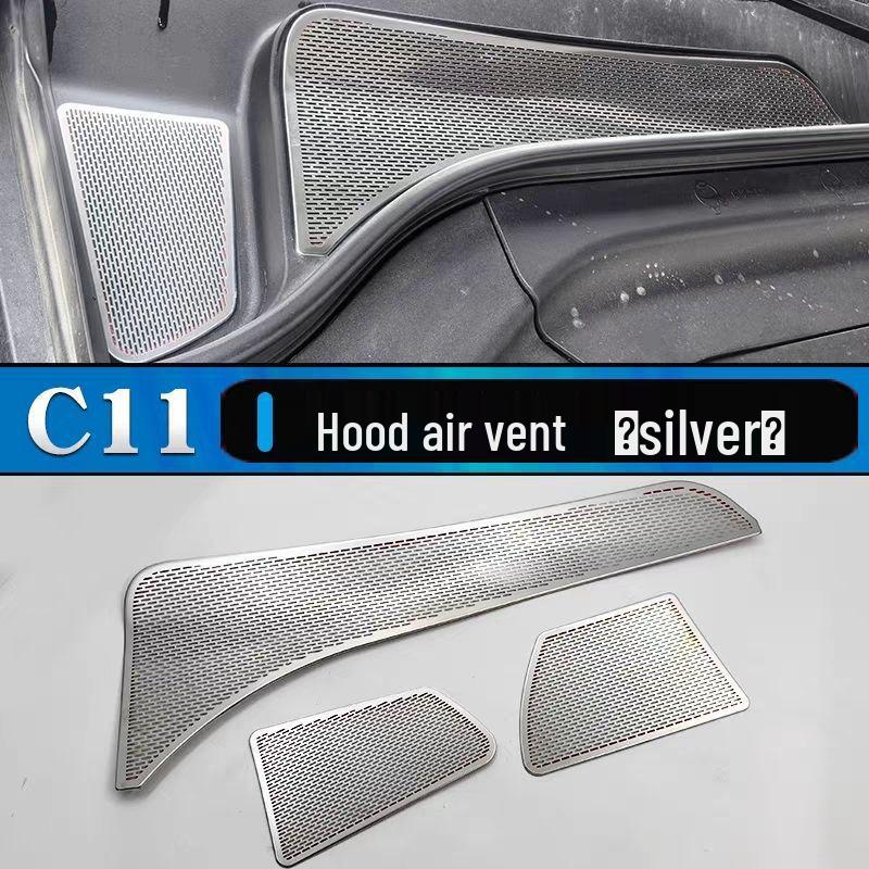 Li Auto C11 (2021-2025) Engine Hood A/C Vent Cover Trim & Filter