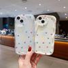 Summer New Ins Wind Color Butterfly Mobile Phone Case Apple 16Pro Wavy Silicone Soft Case iPhone12pm