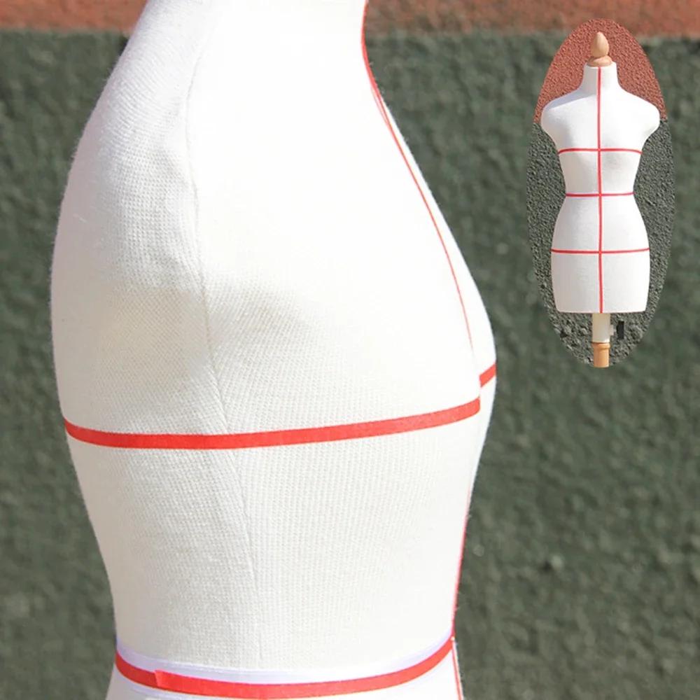 Draping Tape 3mm Mannequin Pattern Making Sewing Whiteboard Marking Tape Artist Dress Form Warning Drawing Grid Line