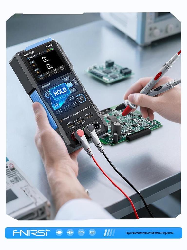 FNIRSI LC1020E Handheld LCR Smart Multimeter: Widerstands-, Induktivitäts-, Kapazitätstester für SMD.
