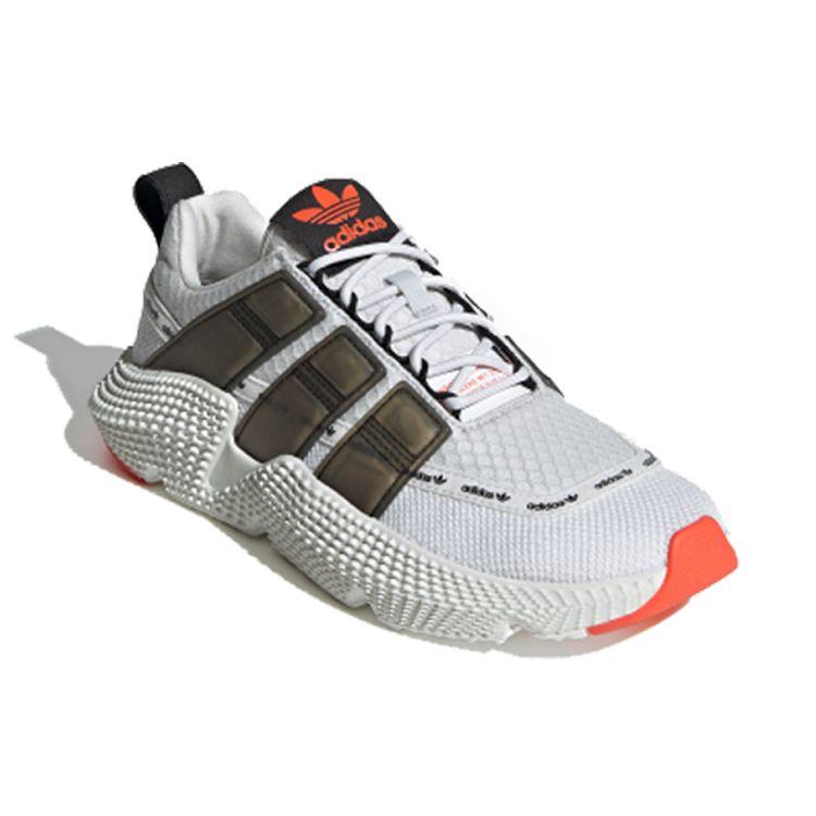 Adidas Originals Prophere V2 Mesh Round Toe Lace-Up Cushioning Non-Slip Low-Top Lifestyle Sneakers Men Sneakers White Palm FX3779