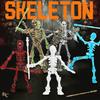 3D Printed Skeleton Action Figure Multi-Jointed Movable Articulated Skeleton Toy Collectible Desktop Decoration for Kids Artists Collectors
