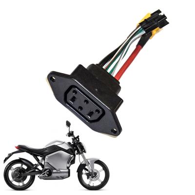 Για Super Soco TC TS TSX CU DU RU Συνδετήρας Μπαταρίας Λιθίου Σύνδεσμος Φορτιστή Καλώδιο Κυκλικό Καλώδιο Τετράγωνο