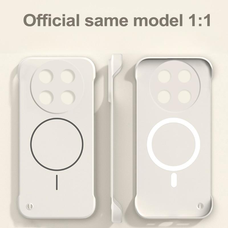 For Magsafe Magnetic Frameless Case For Honor X80 Pro Max Hard PC Matte Ultra Thin Shockproof Cover For Honor X80Pro Max Shell