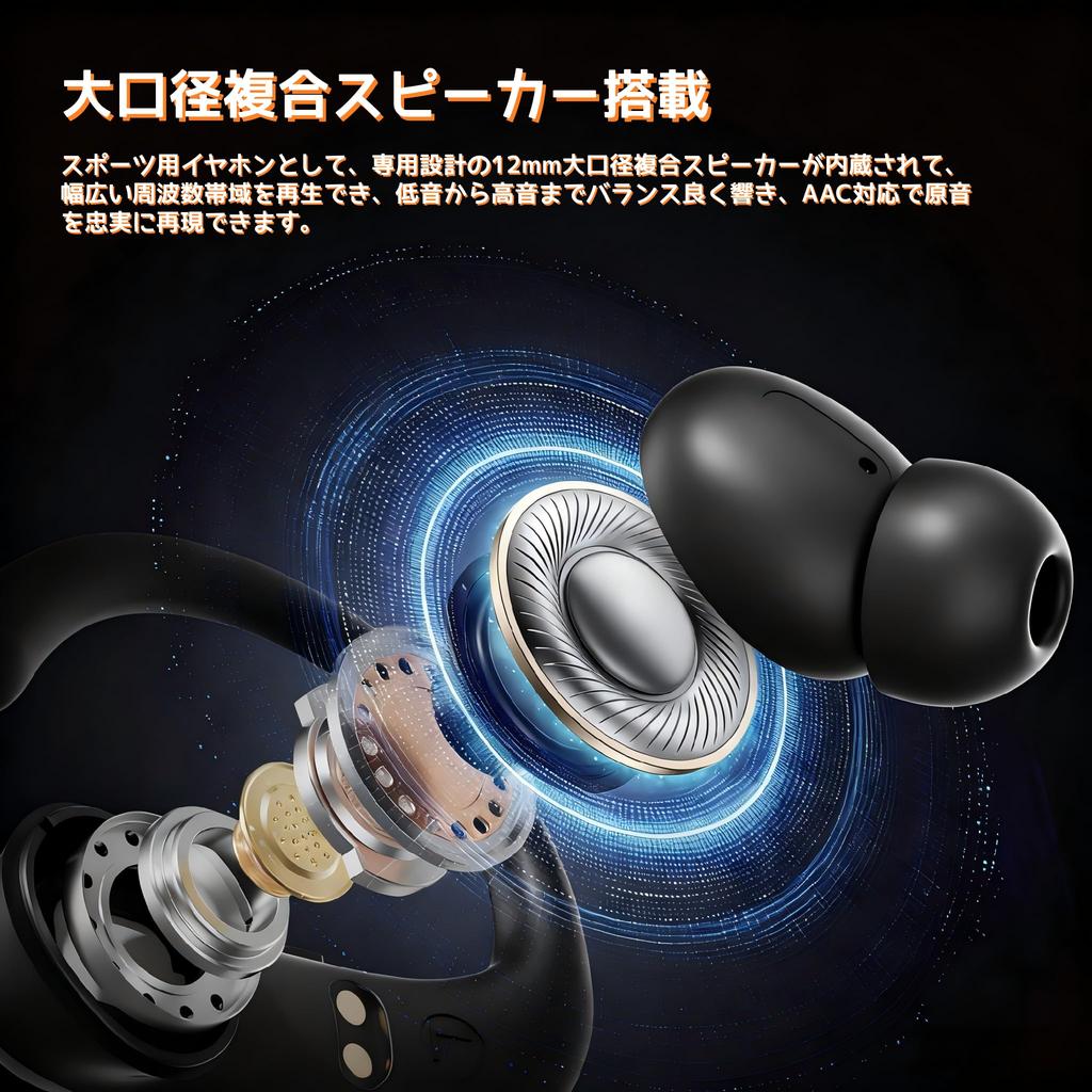 Keiby Citom Bluetooth Wireless Earphones with a Sports Design and a Focus on Stable Deep Physical Accident AAC LED Perfect for and School Fit,