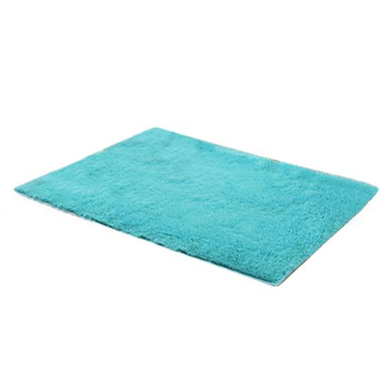 Moderní měkký protiskluzový koberec Candy Color Flokati Shaggy Rug Living Bedroom Floor Mat
