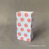 Small Floral Polka Dot Candy & Gift Paper Bag (Handle-Free, Flat Pocket for Cosmetics & Wedding Favors)