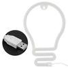 Bulb Shape Neon Light LED Sign for Wall Decor Party Christmas Wedding USB/Battery PoweredBlue