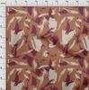 oneOone Cotton Flex Brown Fabric Abstracts Craft Projects Decor Fabric Printed By The Yard 40 Inch
