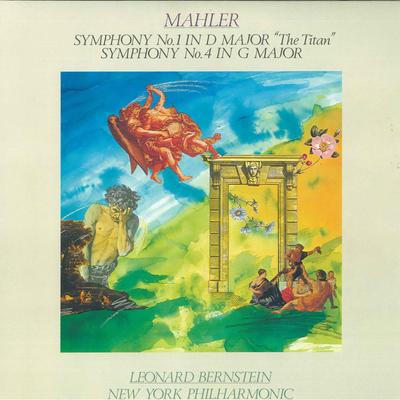 Disque LP LEONARD BERNSTEIN NEW YORK PHILHAR Mahler Symphonie n°1 en ré majeur Ti 30AC10889 CBS SONY 1980 Japon Classique Occasion