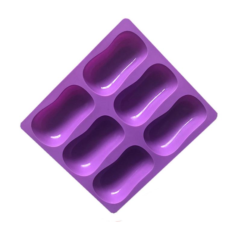 

Classical Soap Silicone Molds DIY Handmade Plain Bath Bomb Making Supplies Mousse Baking Mould Moldes Para Jabones Artesnales фиолетовый